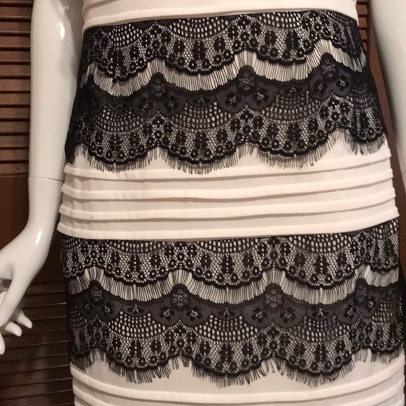 🌺Host Pick🌺 Melrose black and white dress - Picture 5 of 12